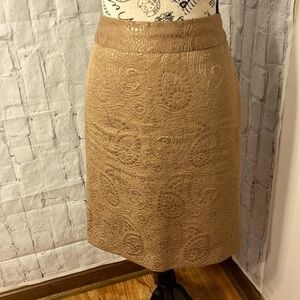 𝅺banana Republic Jacquard Skirt
